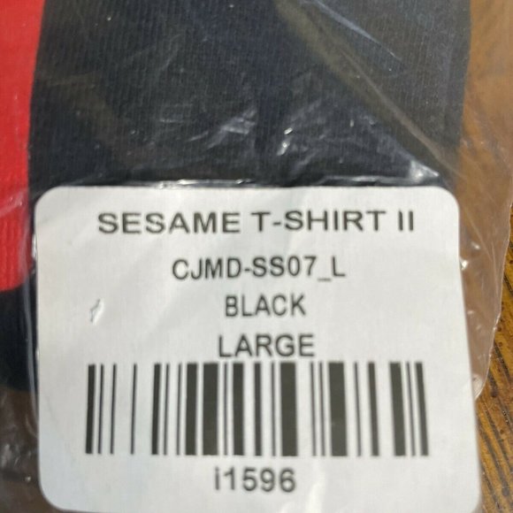 Travis Scott X Mcdonald’s Collab Black Sesame Tee - Picture 4 of 5
